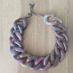 Pono link resin necklace